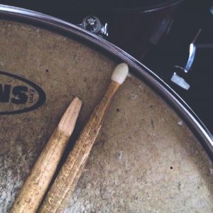 broken drumsticks